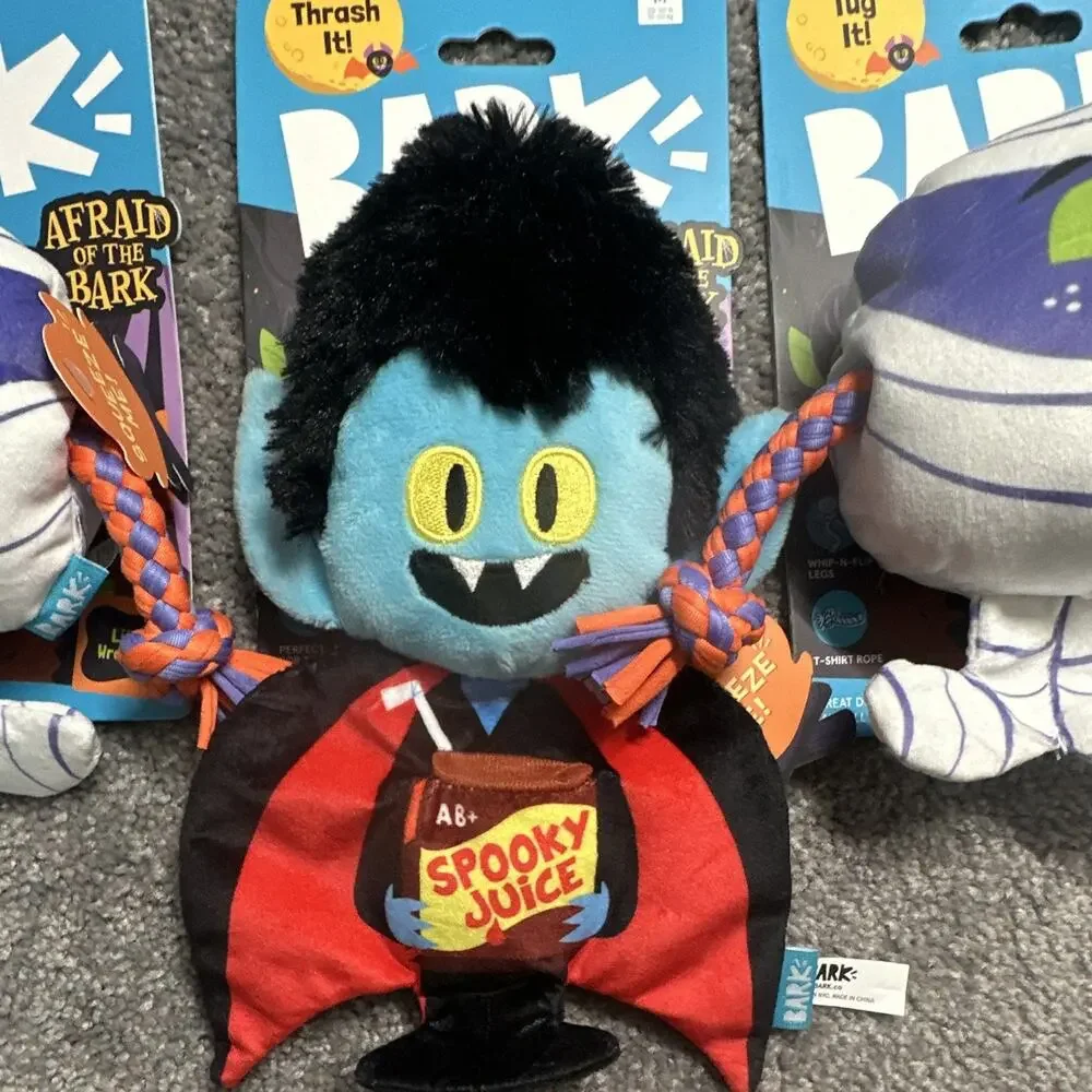 Bark afraid plush